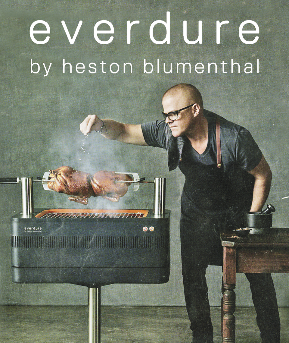Everdure  heston blumenthal charcoal grills