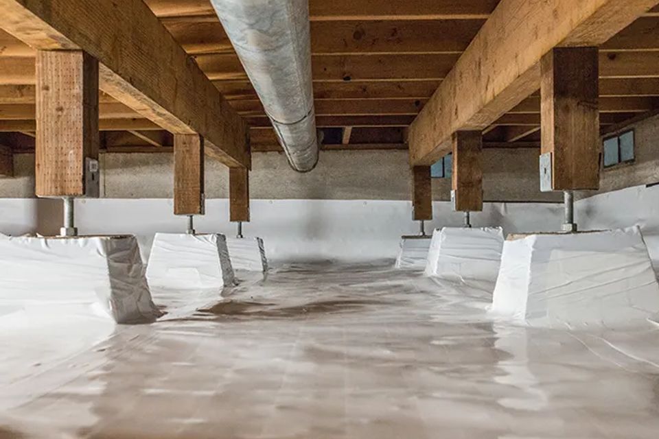 Protect your home with moisture barrier crawl space insulation in waterford 668 by 465
