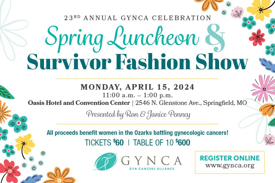 Gynca luncheon   fashion show 2024 postcard 6x4
