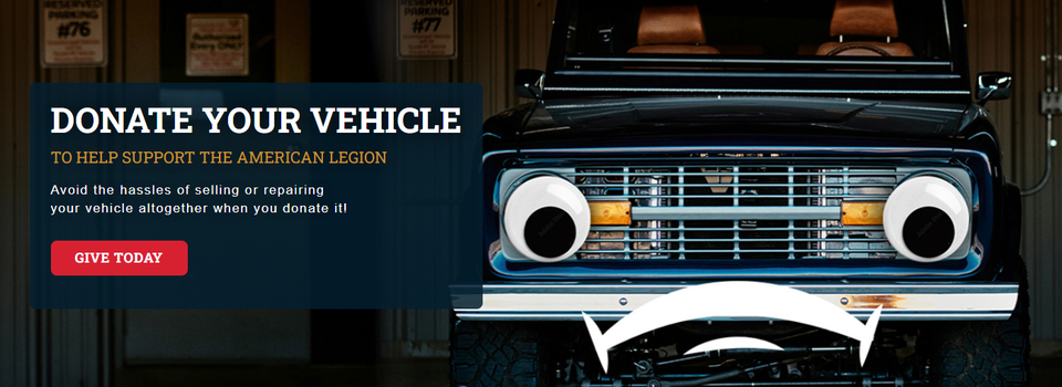 Donate your vehicle
