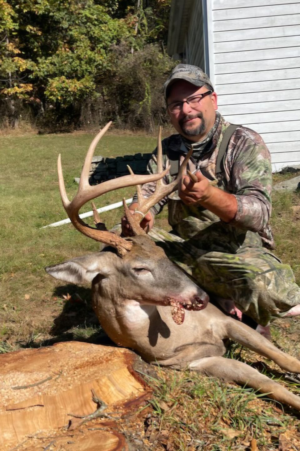 Seth Hoffman of Georgetown harvested a 9-point buck in Franklin County, PA 