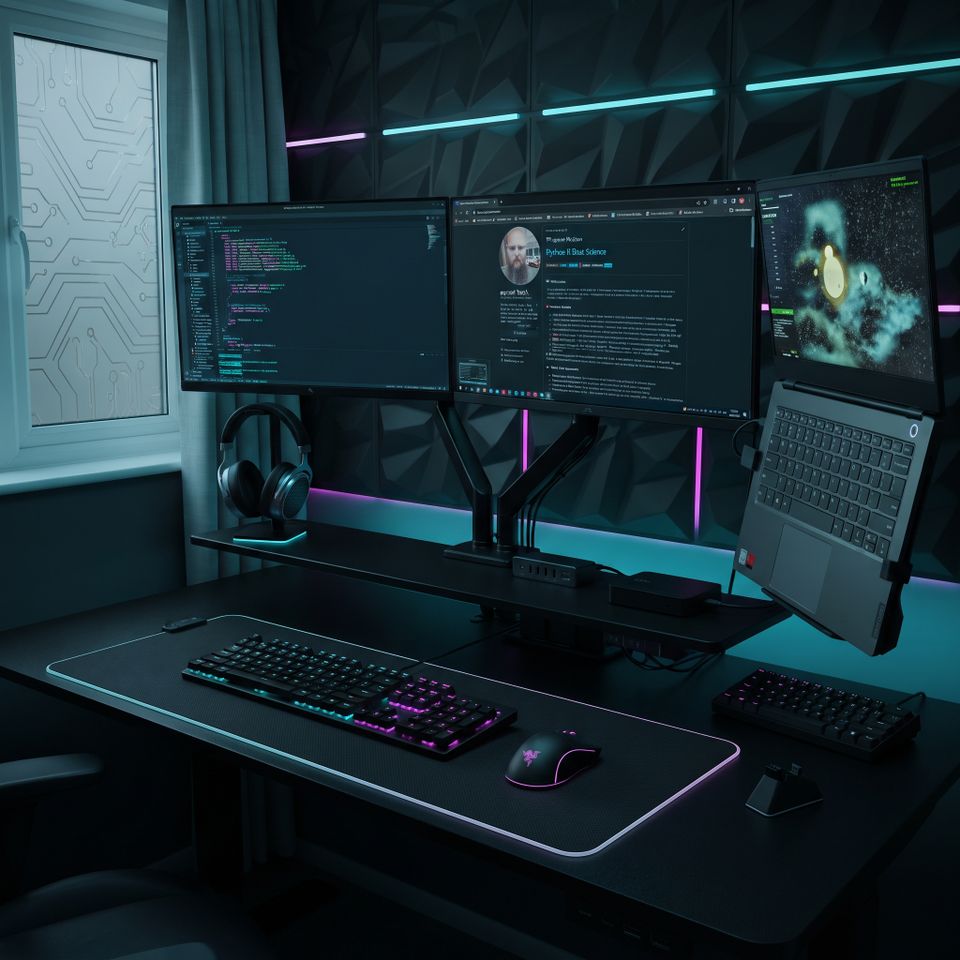 Picture of my desk