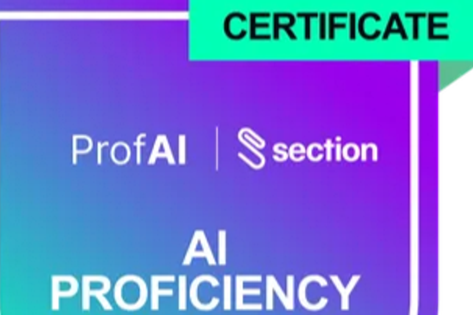 Ai proficiency Certificate