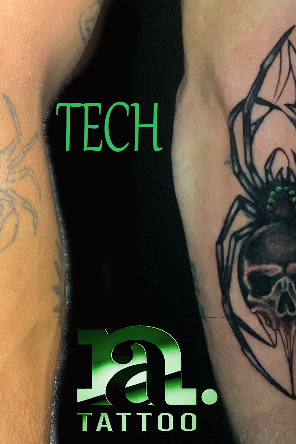Tech black widow cover up