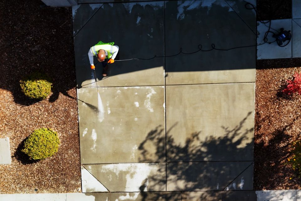 driveway pressure washing roseville ca