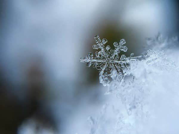 Individual snowflake 