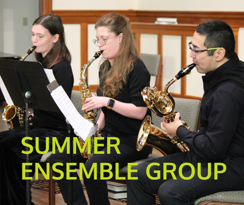 Concord conservatory summer ensemble group