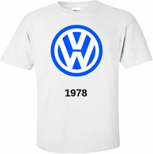 Vw t shirt 1978