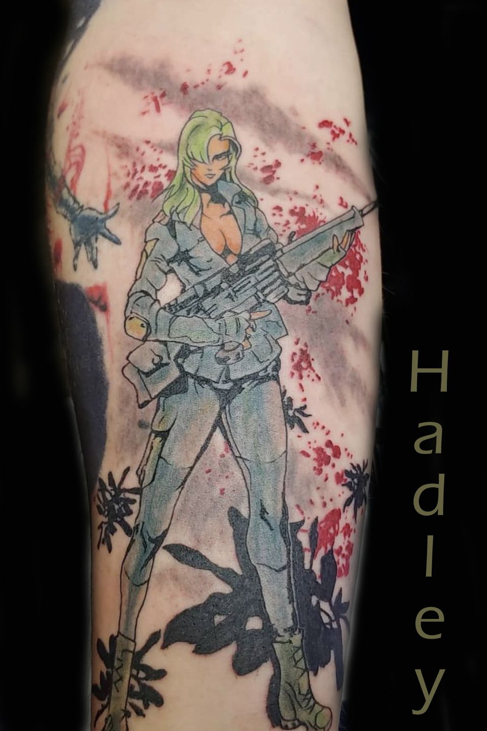 Hadley military girl