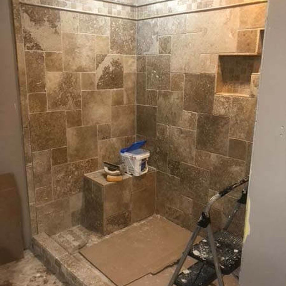 Earthtone bathroom knoxvilel