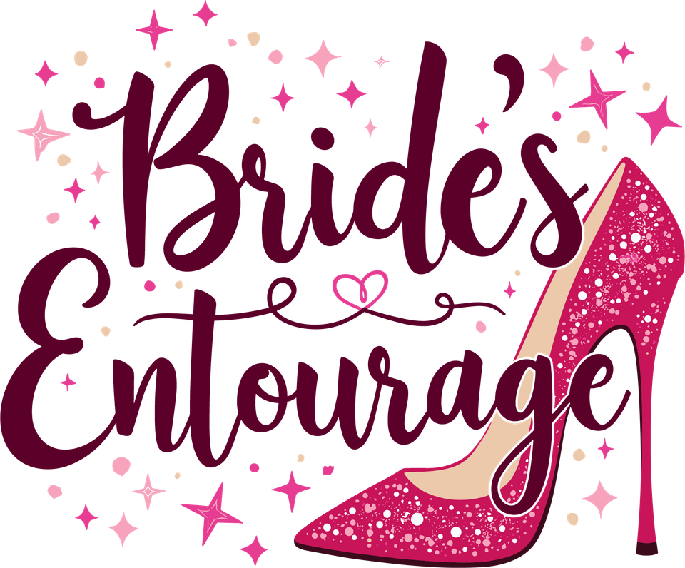 Wedding   bride’s entourage 241