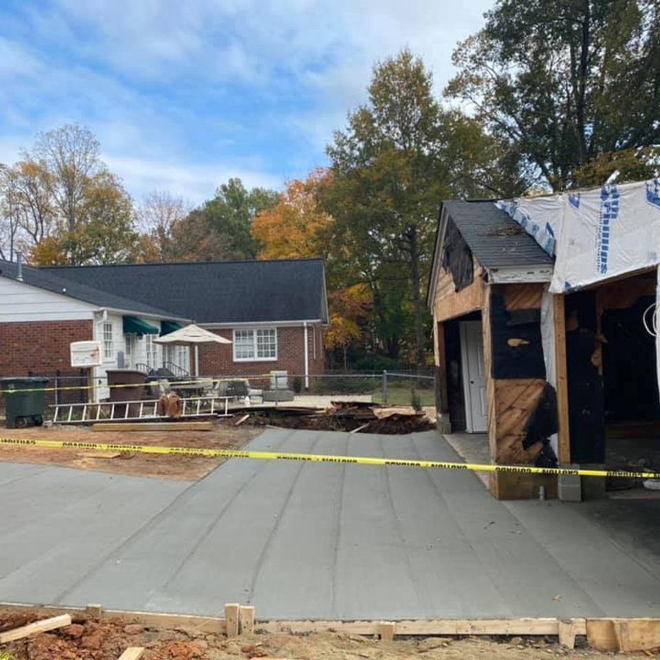 Greensboro concrete curbing