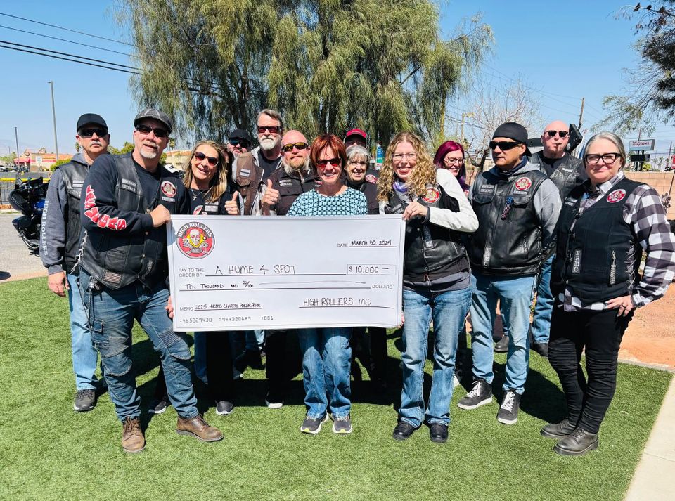 High Rollers MC | Motorcycle Club in Las Vegas, NV | A Home 4 Spot Charity