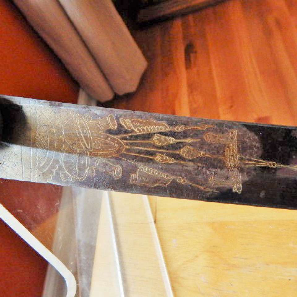 Rare mock horsehead pommel dragoon officer's sword files2120170913 26035 7tss9d