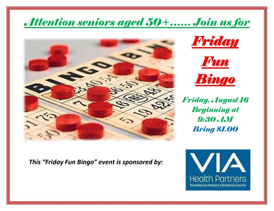 Fun bingo aug16