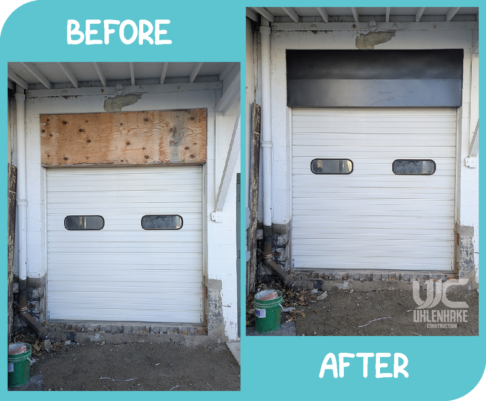 Garage Door Restoration| Uhlenhake Construction | Moravia IA