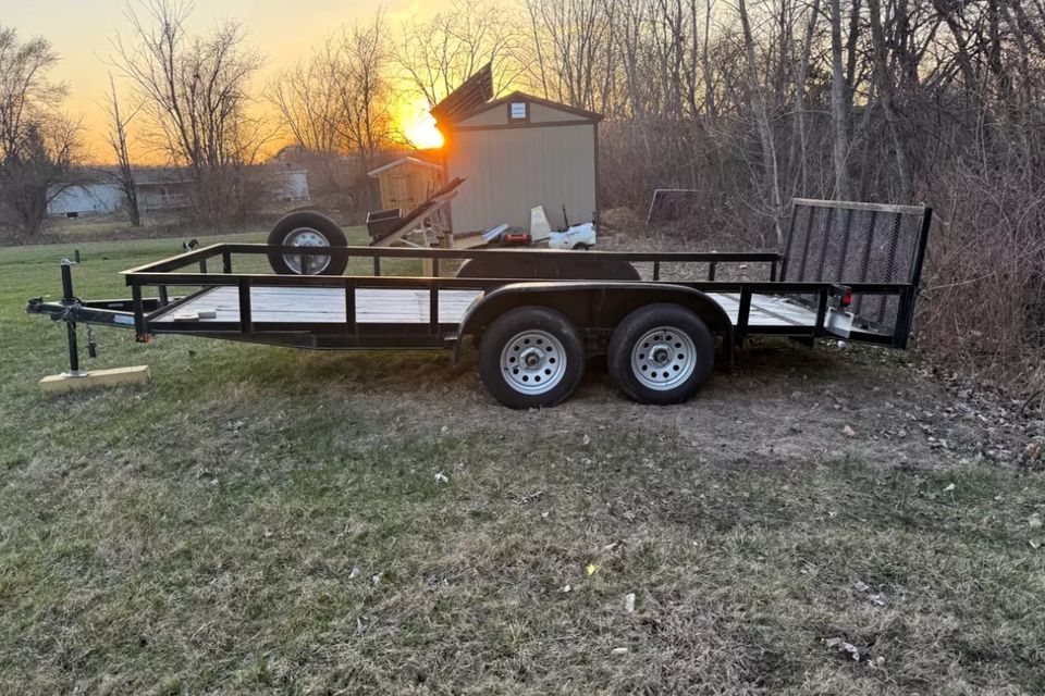 6 by 16 Utility Trailer