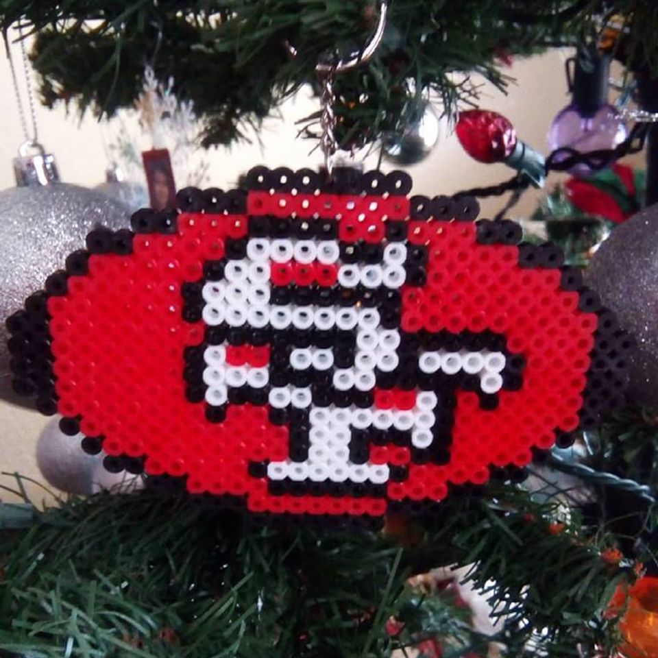 The 49ers keychain