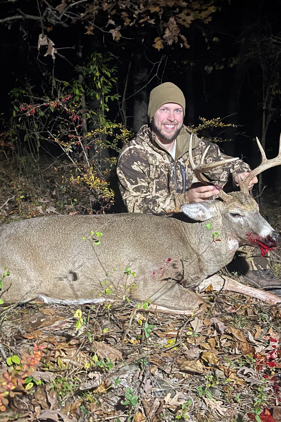 Josh Firestone of Dover, York County shot his buck during 2025 archery season