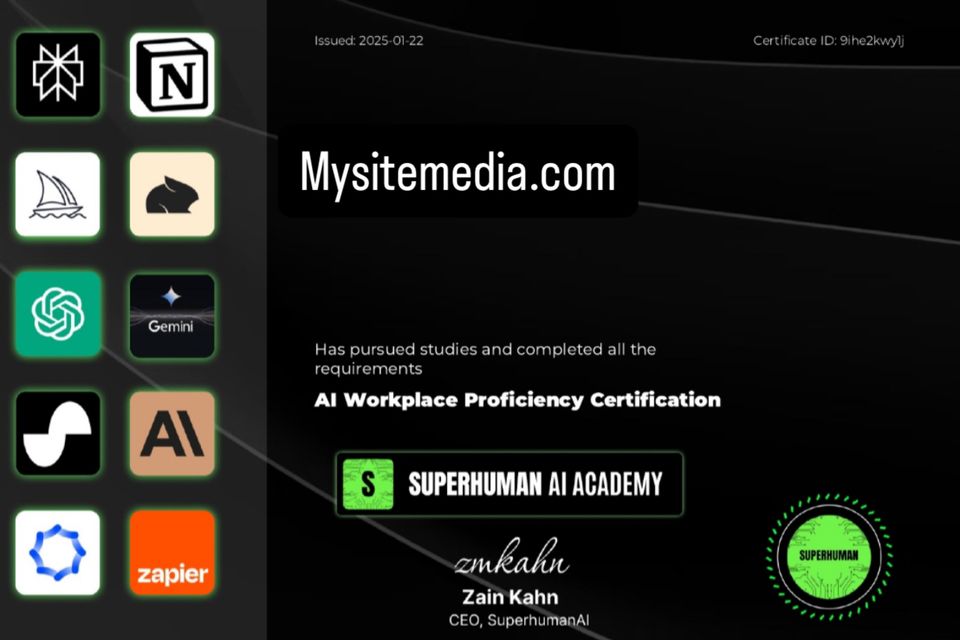 Ai Certification Certificate Ai