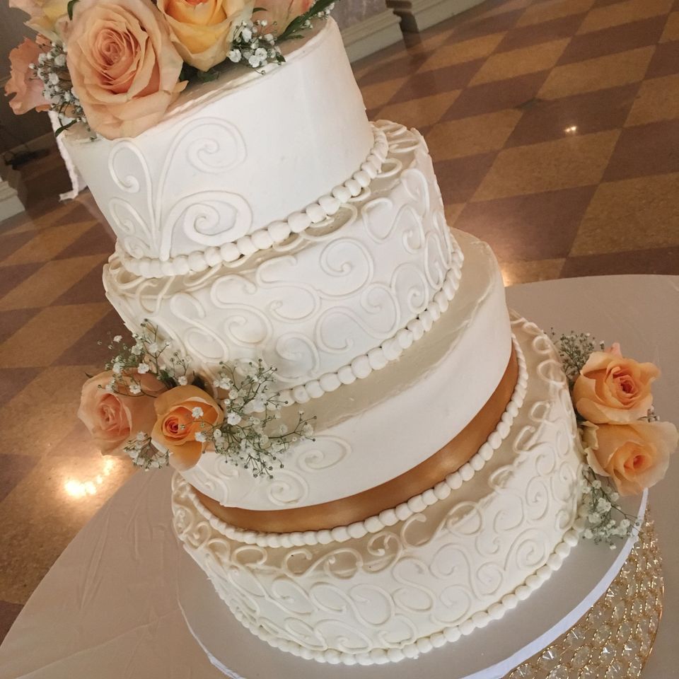 Duke bakery alton wedding cake24