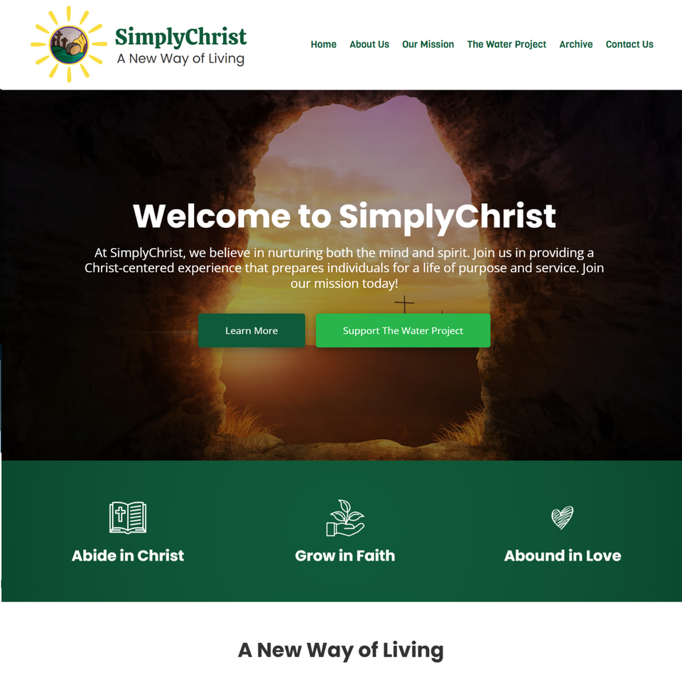 SimplyChrist Website