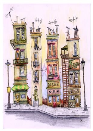Boris Rudelson: Four houses