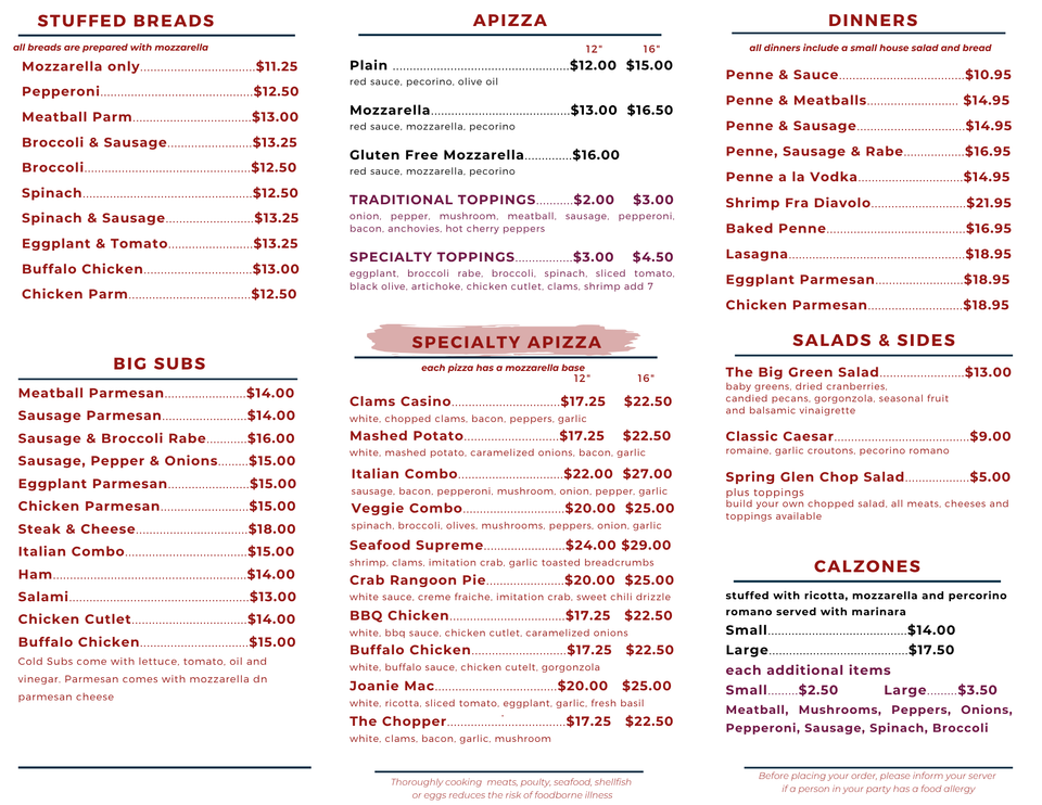 Olde world menu june 29 26