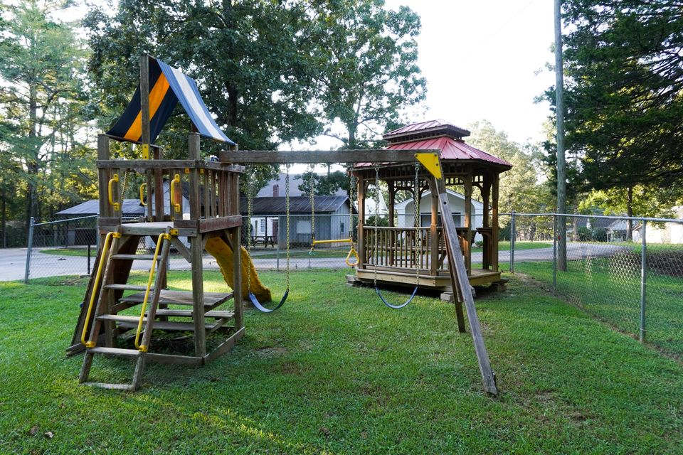 Lone oak town hall playground and gazebo