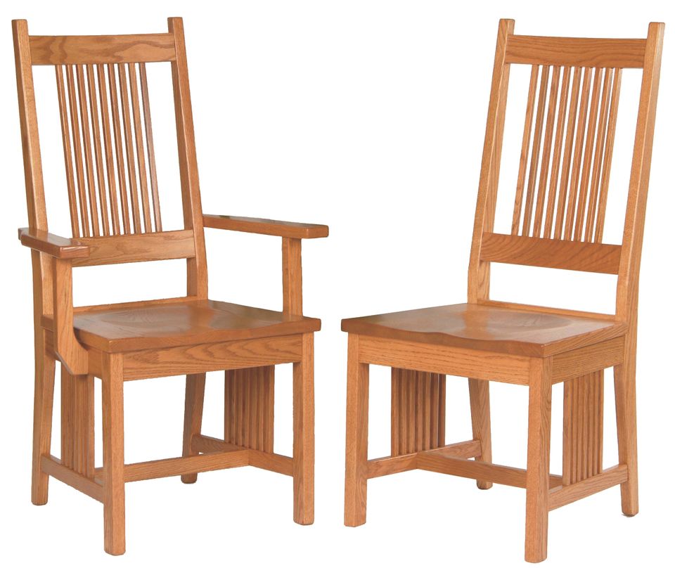 Cd prairie mission chairs  12404 12405