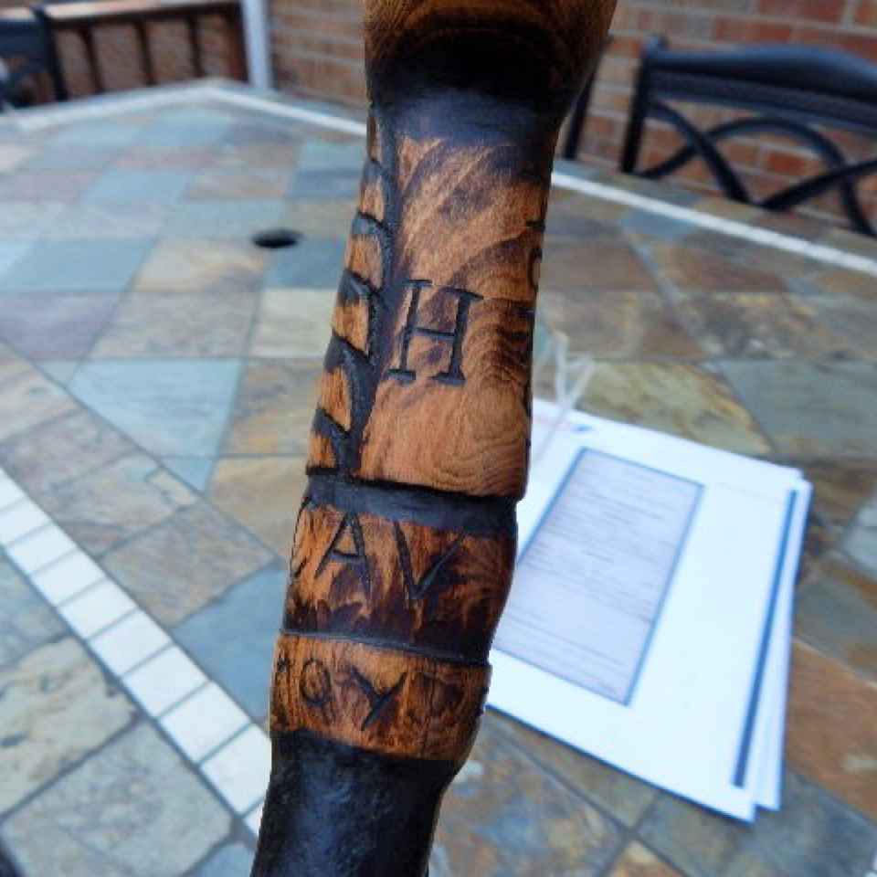 Cw vets carved horse head cane id'ed merrill's hor files220170913 27445 d9mjhy