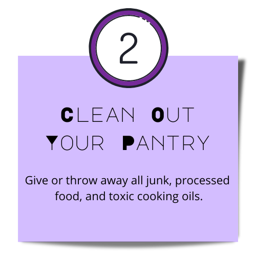 Step 2. Clean out your pantry