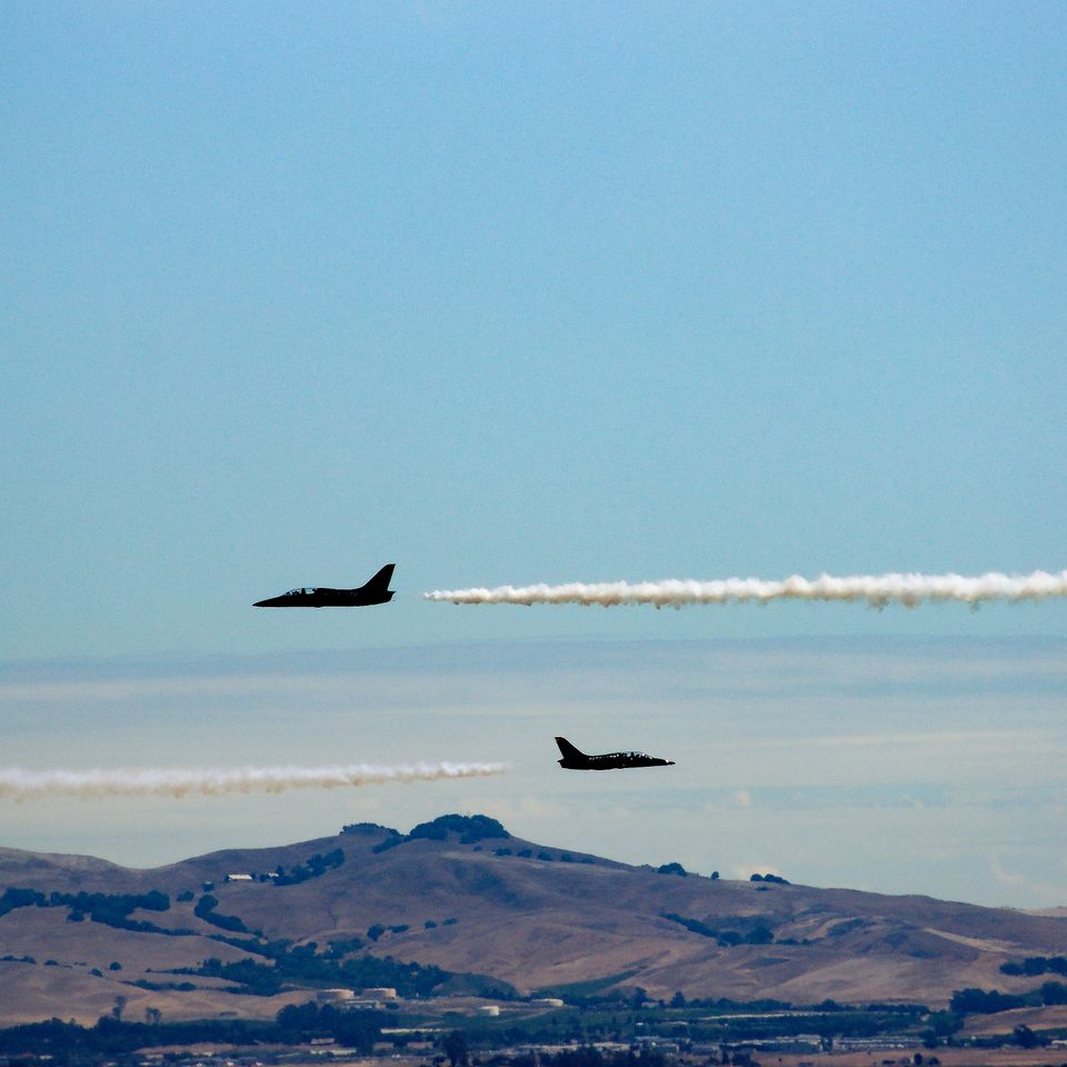 Air show in sonoma  ca