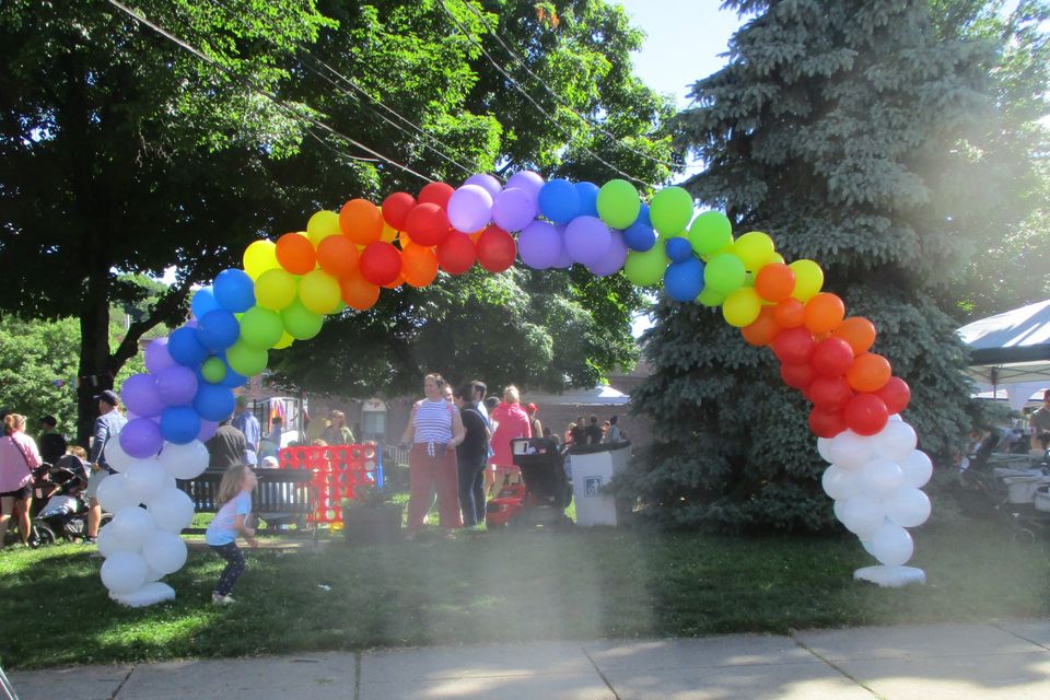 Pride arch