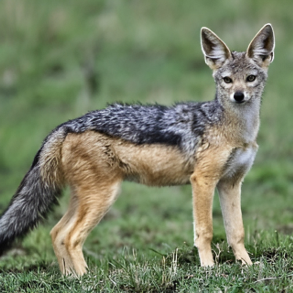 Jackal black backed