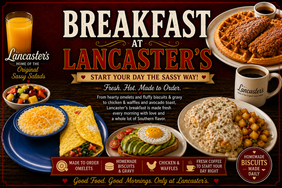 Breakfast at lancasters