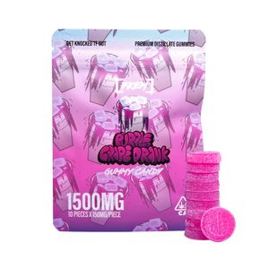 Fkem purple grape drank gummy candy 1500mg