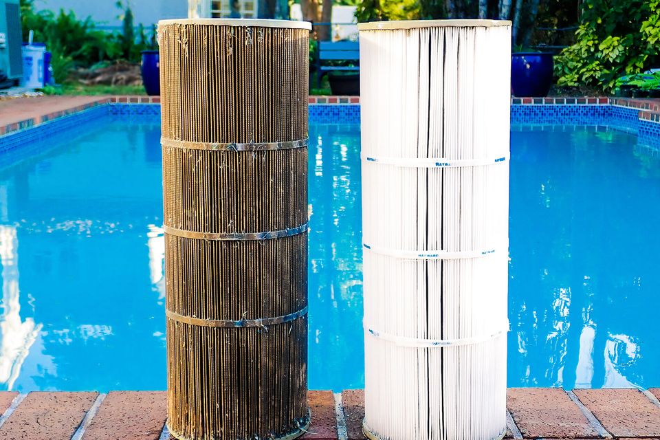 Dirty vs clean pool filters