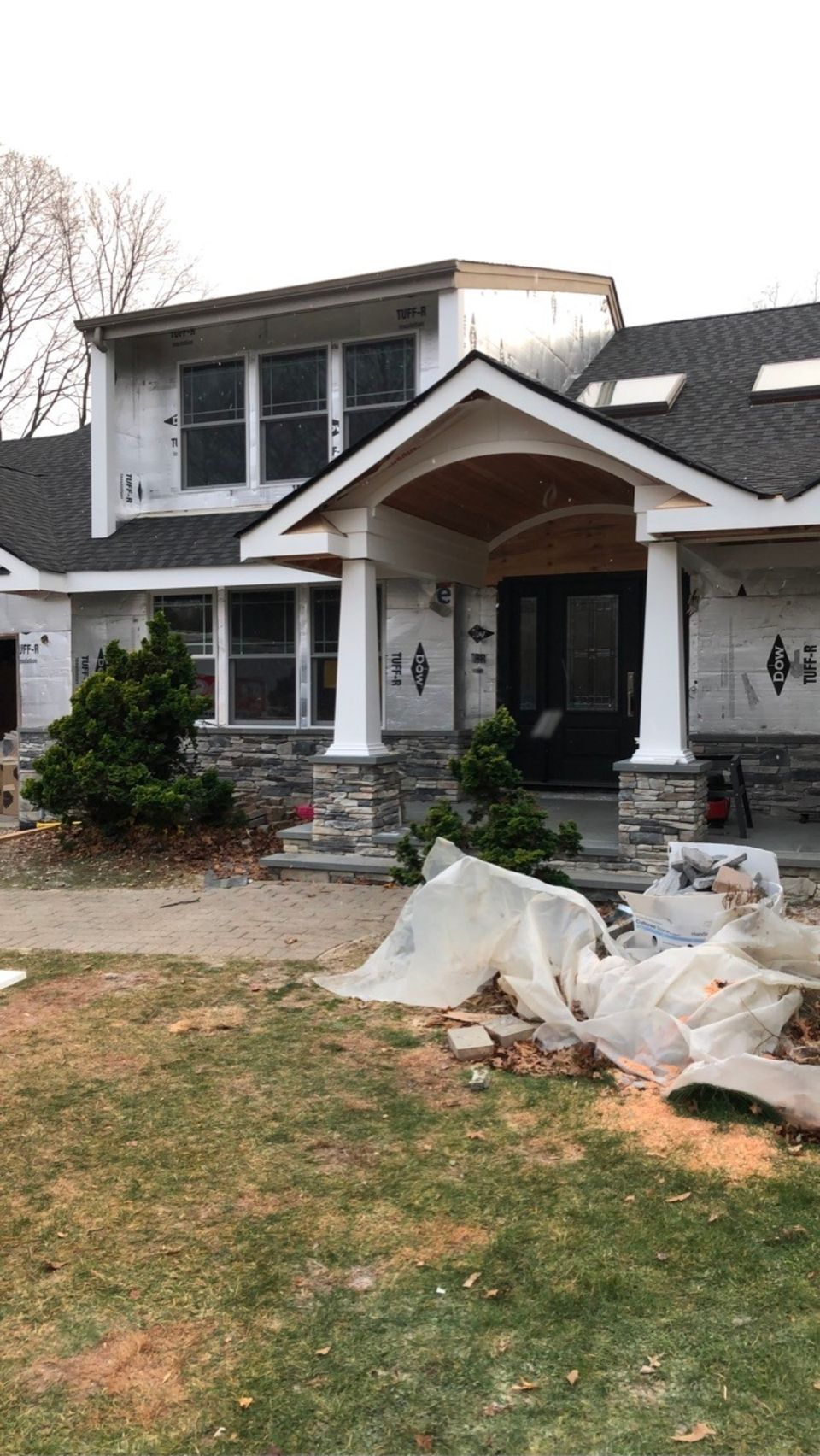 Masonry and hardscaping job done by J.B.T Contracting of Suffolk County, NY