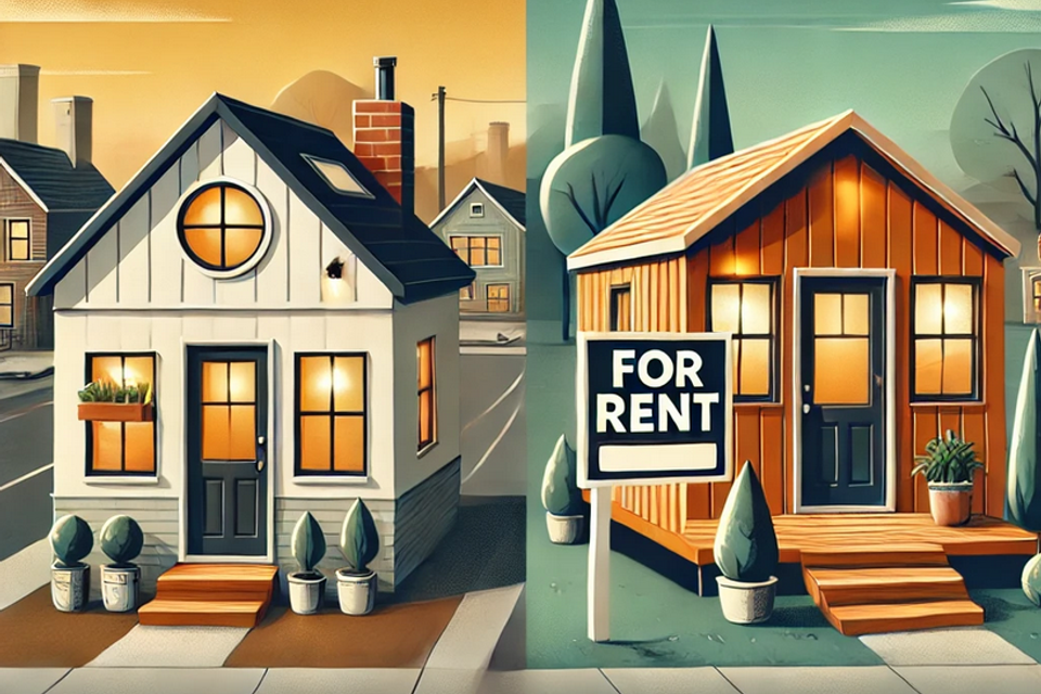 Own rent return on your vacant land