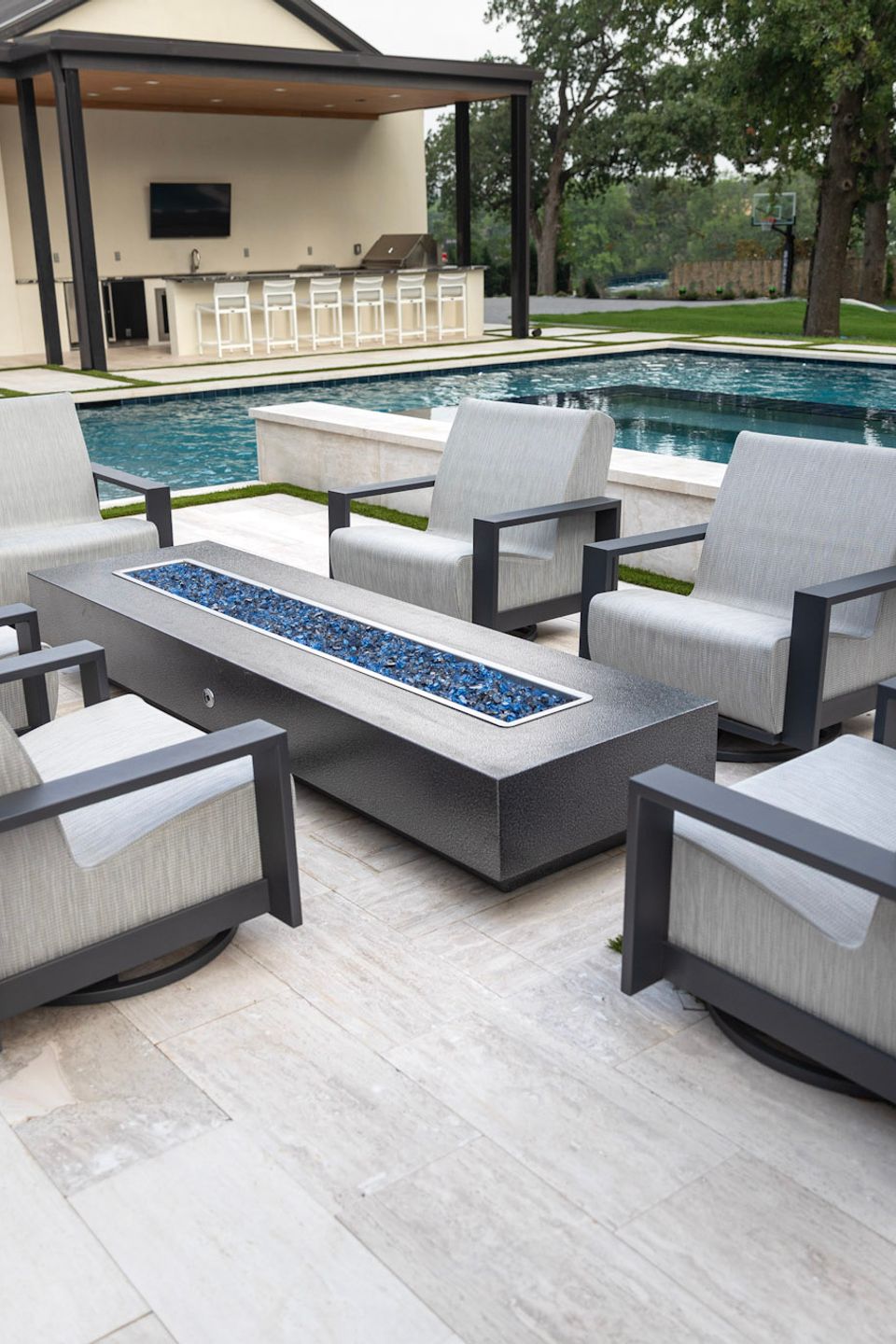 Moda patio fire pit