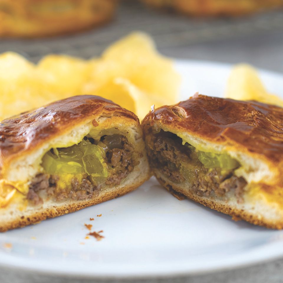Cheeseburger turnovers