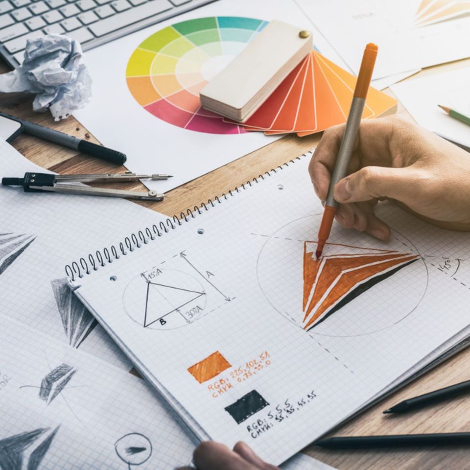 Logo design process