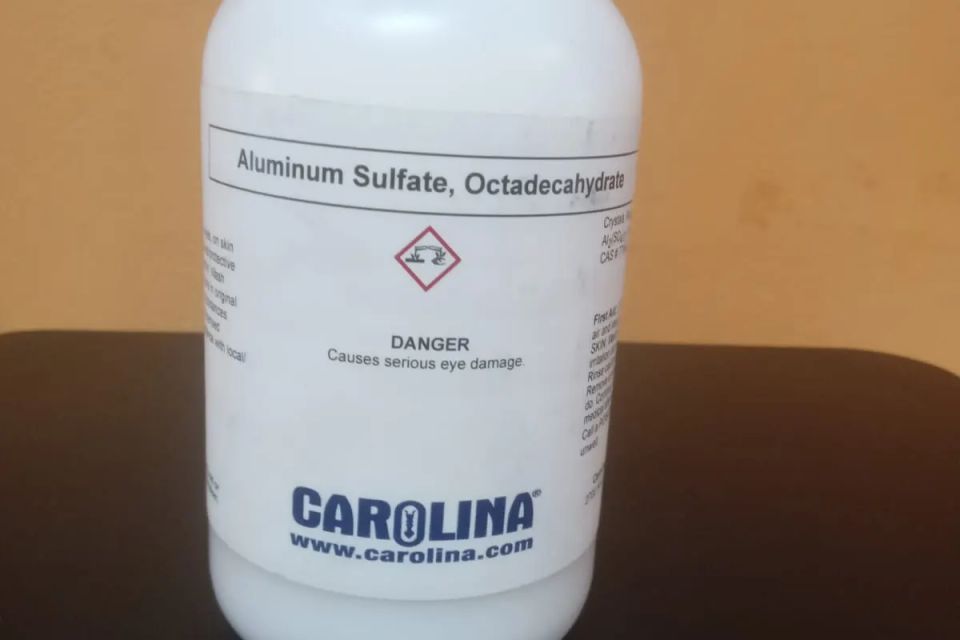 Aluminium sulfate octoadechydrate original