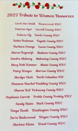 Highlights from Mahoning Valley Republican Women's Club 2025 Tribute to Women event celebration