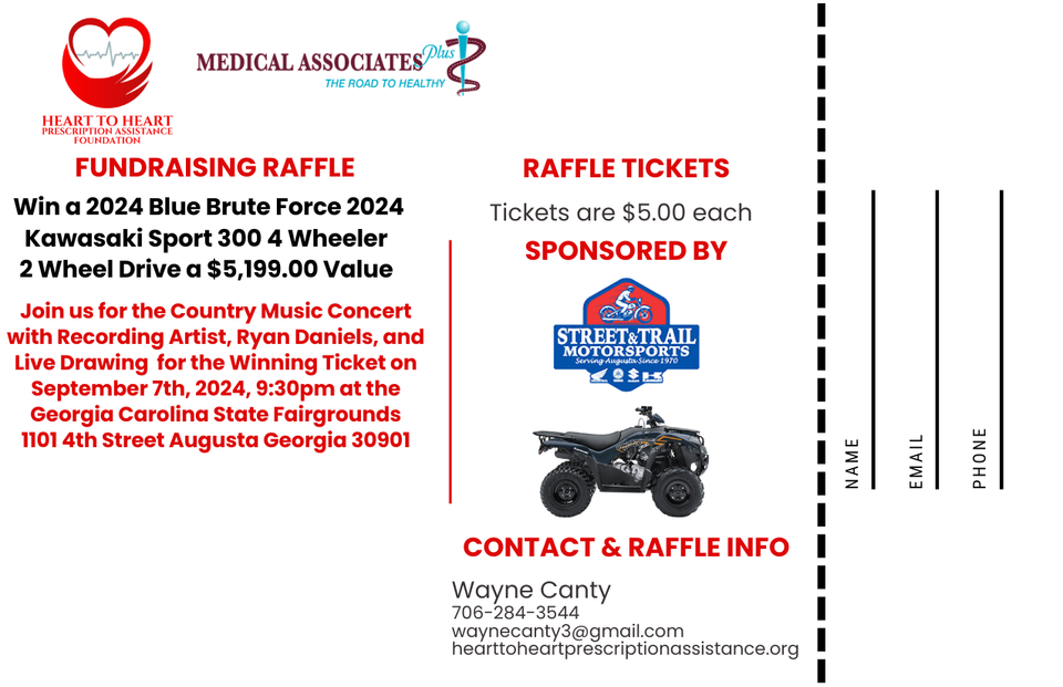 Copy of heart to heart fundraising events