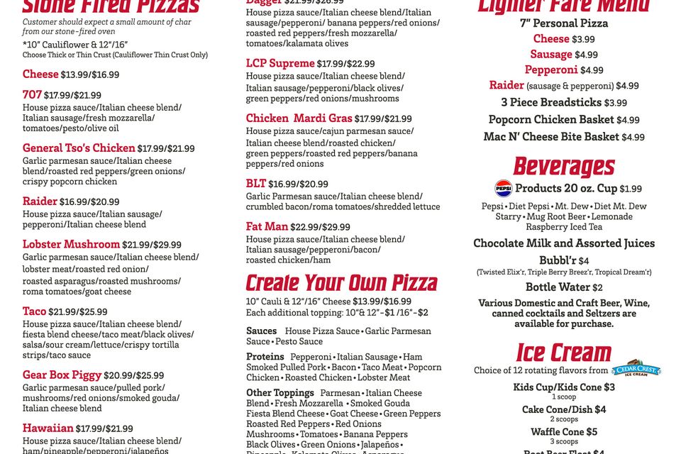 2025 little city pizza menu facebook w 02