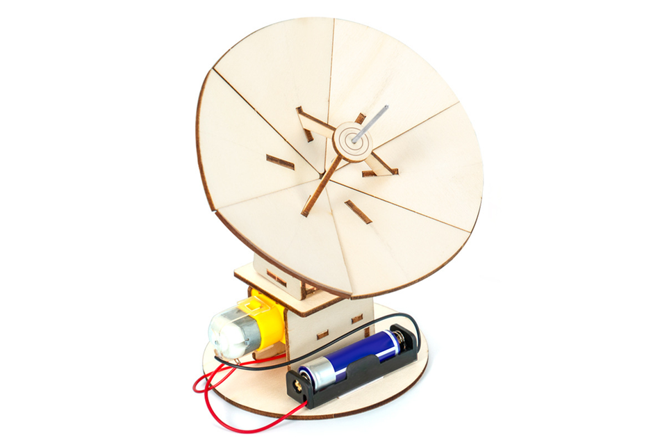 22. okyn a6004 science education toy kit diy radar detection model electricity toy (1 1)