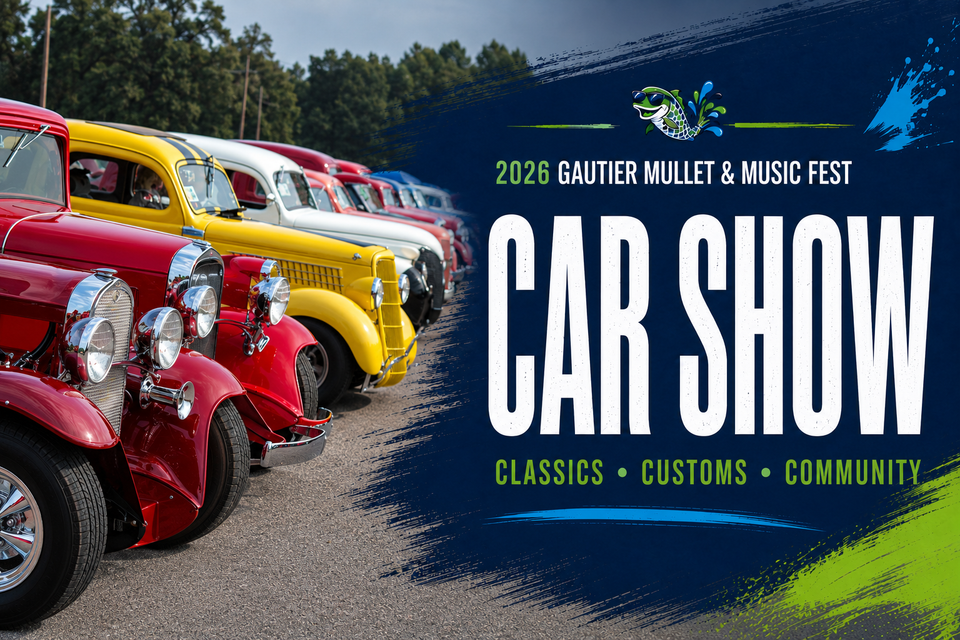 Gautier mullet festival car show