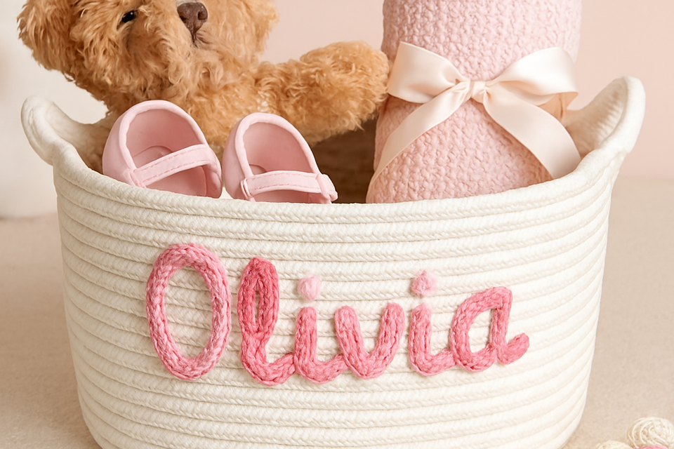 Baby gift basket